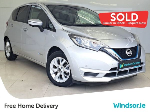 Nissan Note Hatchback, Petrol Hybrid, 2020, Silver