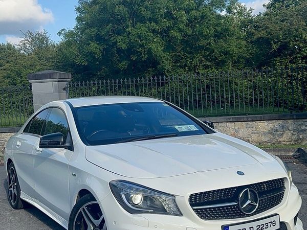 Mercedes-Benz CLA Saloon, Petrol, 2013, White