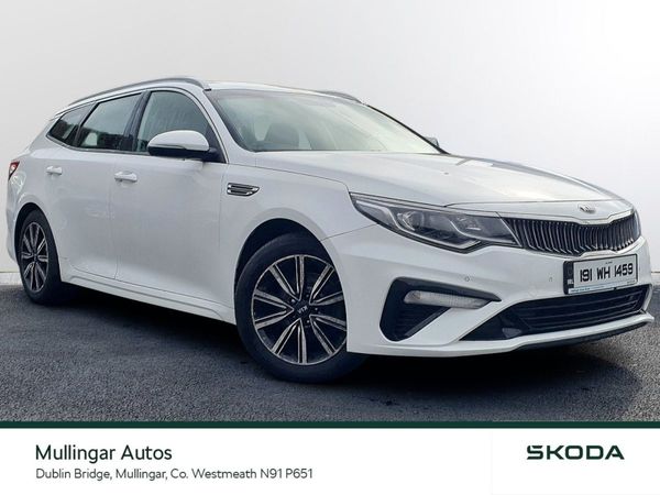 Kia Optima Estate, Diesel, 2019, White