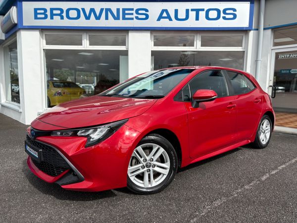 Toyota Corolla Hatchback, Petrol Hybrid, 2022, Red