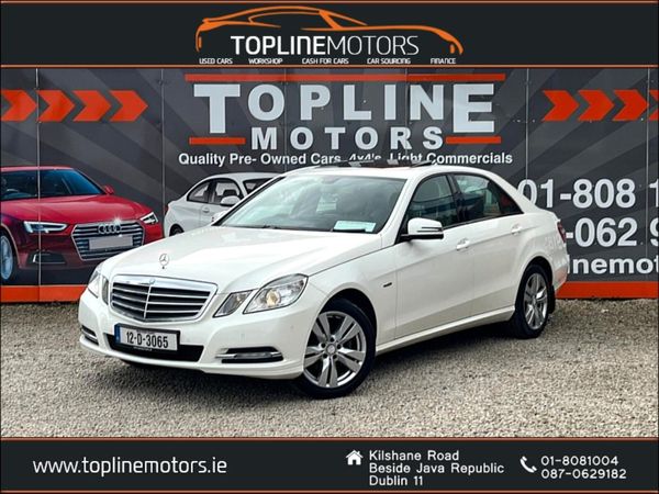 Mercedes-Benz E-Class Saloon, Diesel, 2012, White