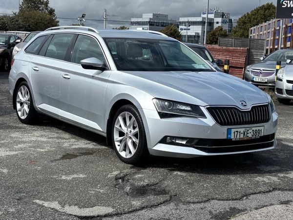 Skoda Superb Estate, Diesel, 2017, Silver