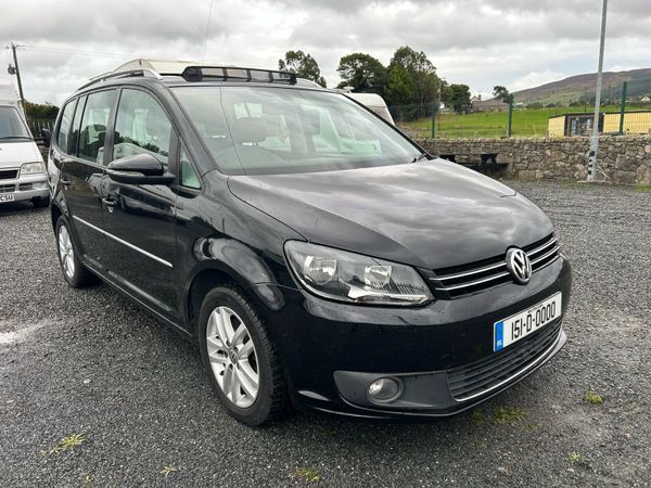 Volkswagen Touran MPV, Petrol, 2015, Black