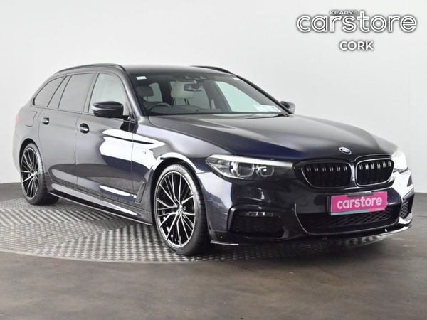 BMW 5-Series Estate, Diesel, 2019, Black