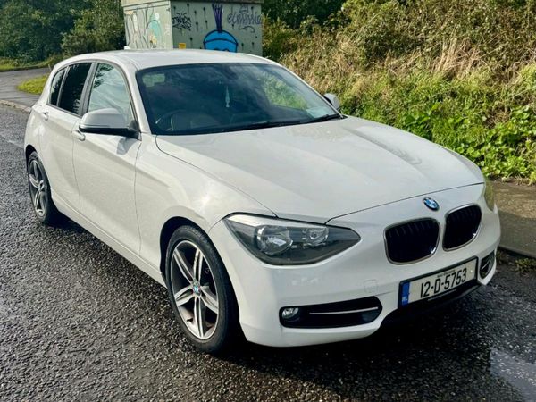 BMW 1-Series Estate, Diesel, 2012, White