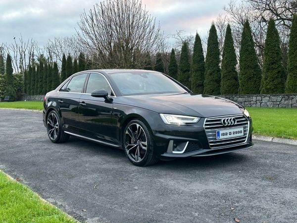 Audi A4 Saloon, Diesel, 2018, Black