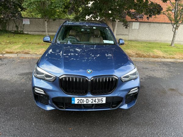 BMW X5 SUV, Petrol Plug-in Hybrid, 2020, Blue