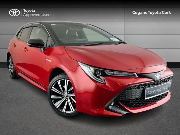 Toyota Corolla Hatchback, Petrol Hybrid, 2021, Red