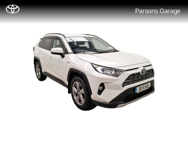Toyota RAV4 SUV, Petrol Hybrid, 2022, White
