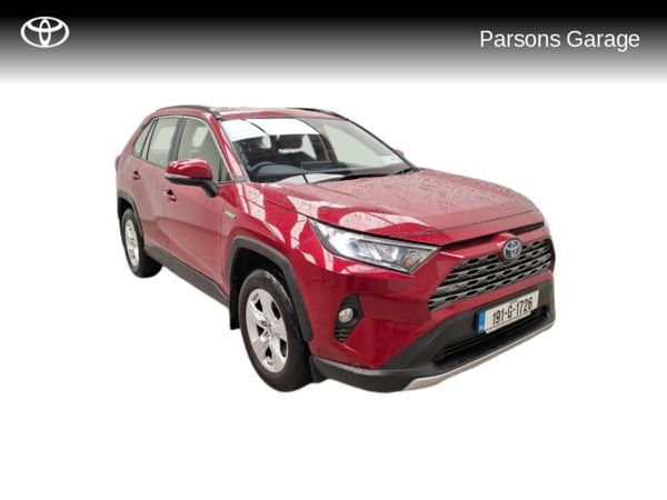 Toyota RAV4 SUV, Petrol Hybrid, 2019, Red