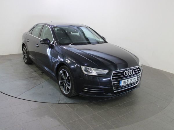 Audi A4 Saloon, Diesel, 2018, Blue