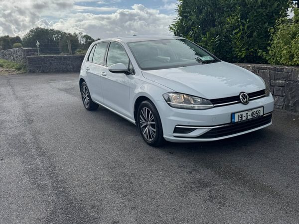 Volkswagen Golf Hatchback, Diesel, 2019, Silver