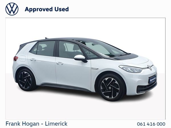 Volkswagen ID.3 Hatchback, Electric, 2022, White