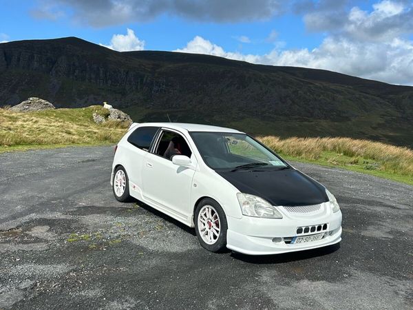 Honda Civic Hatchback, Petrol, 2002, White
