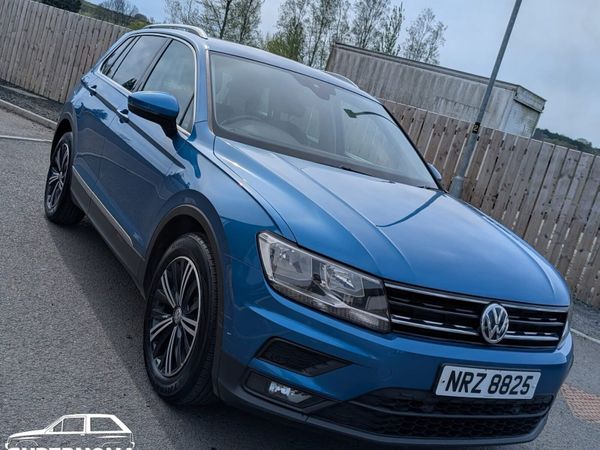 Volkswagen Tiguan SUV, Diesel, 2018, Blue