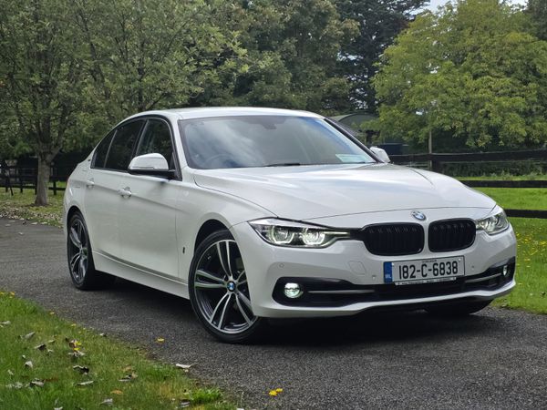 BMW 3-Series Saloon, Petrol Plug-in Hybrid, 2018, White