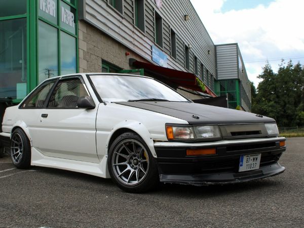 Toyota Levin Coupe, Petrol, 1987, White