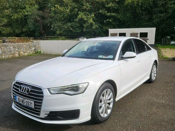 Audi A6 Saloon, Diesel, 2015, White