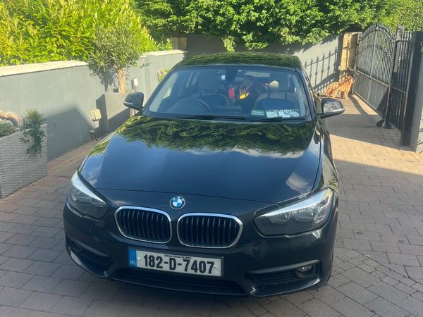 BMW 1-Series Hatchback, Diesel, 2018, Black