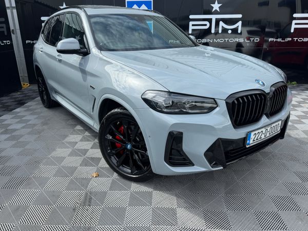BMW X3 SUV, Petrol Plug-in Hybrid, 2022, Grey