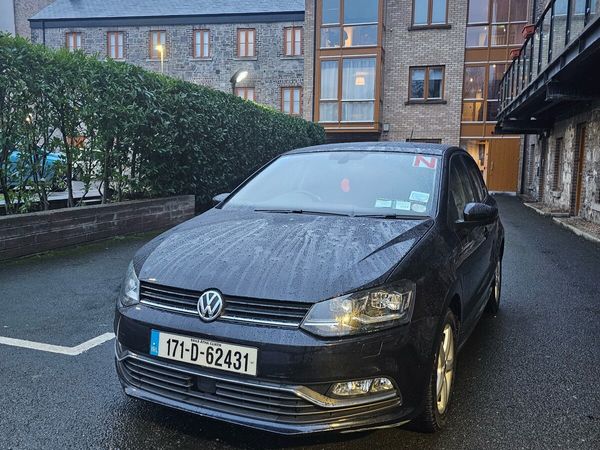 Volkswagen Polo Hatchback, Petrol, 2017, Black