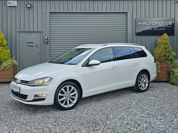 Volkswagen Golf Estate, Petrol, 2014, White