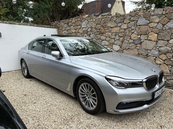 BMW 7-Series Saloon, Diesel, 2017, Silver