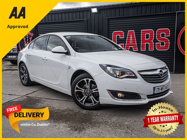 Opel Insignia Saloon, Petrol, 2017, White