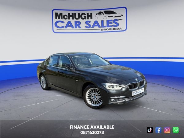BMW 3-Series Saloon, Diesel, 2017, Black