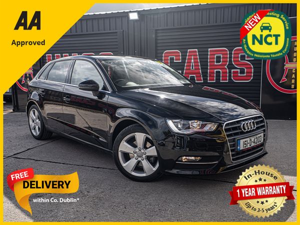 Audi A3 Hatchback, Diesel, 2015, Black