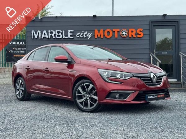 Renault Megane Saloon, Diesel, 2017, Red