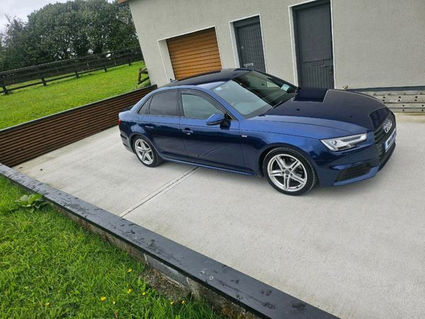 Audi A4 Saloon, Diesel, 2016, Blue