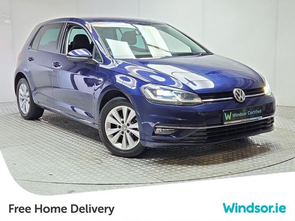 Volkswagen Golf Hatchback, Petrol, 2017, Blue