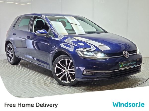 Volkswagen Golf Hatchback, Petrol, 2020, Blue