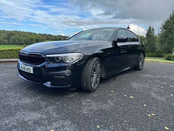 BMW 5-Series Saloon, Diesel, 2019, Black