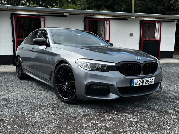 BMW 5-Series Saloon, Diesel, 2018, Grey