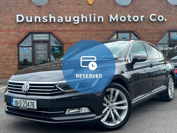 Volkswagen Passat Saloon, Diesel, 2018, Grey