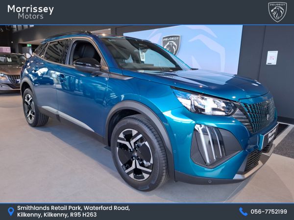 Peugeot 2008 SUV, Petrol Hybrid, 2025, Blue