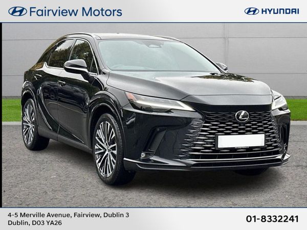 Lexus RX450H+ Estate, Petrol Hybrid, 2024, Black