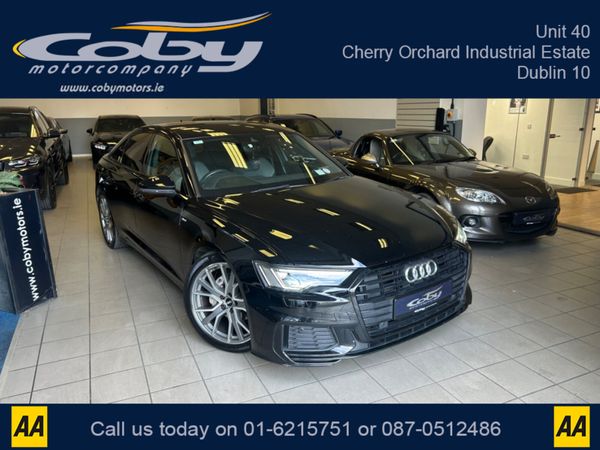 Audi A6 Saloon, Diesel, 2020, Black