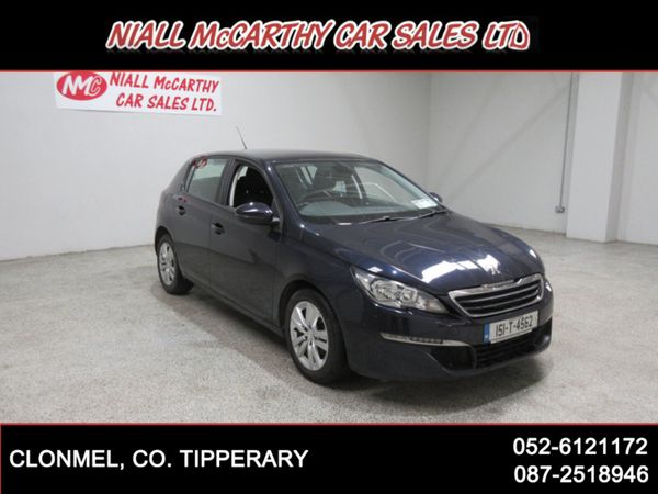 Peugeot 308 Hatchback, Diesel, 2015, Blue