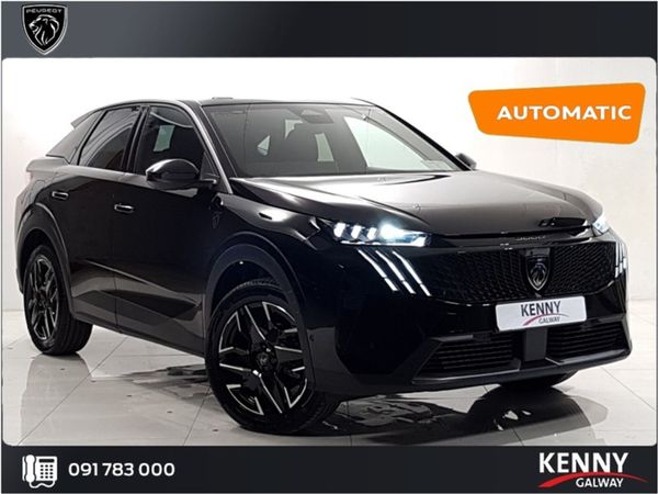 Peugeot 3008 MPV, Petrol Hybrid, 2025, Black