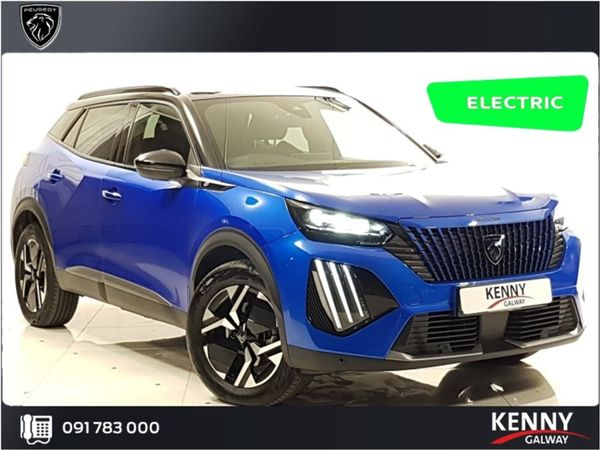 Peugeot 2008 Hatchback, Electric, 2024, Blue