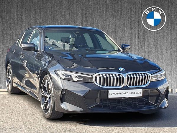 BMW 3-Series Saloon, Petrol Plug-in Hybrid, 2023, Black
