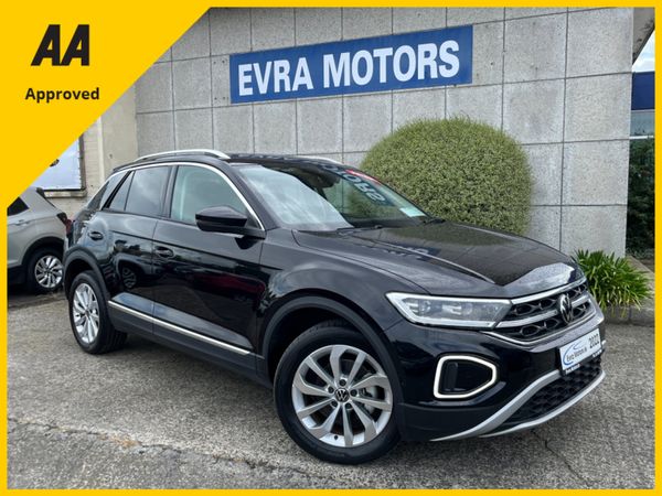 Volkswagen T-Roc SUV, Petrol, 2022, Black
