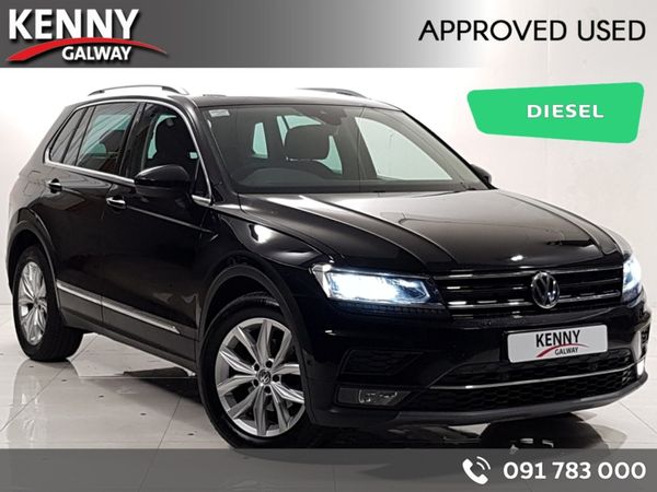 Volkswagen Tiguan Estate, Diesel, 2018, Black