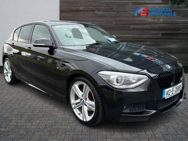 BMW 1-Series Hatchback, Petrol, 2014, Black