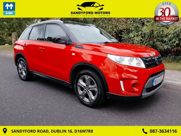 Suzuki Vitara Hatchback, Petrol, 2016, Red