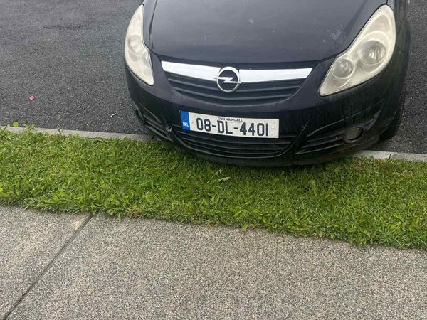 Opel Corsa Hatchback, Diesel, 2008, Black