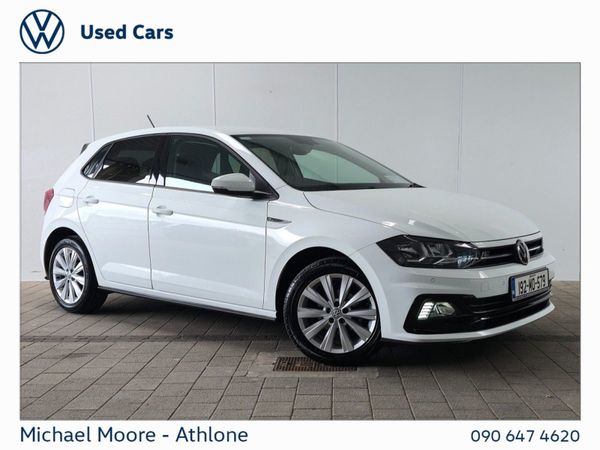 Volkswagen Polo Hatchback, Petrol, 2019, White